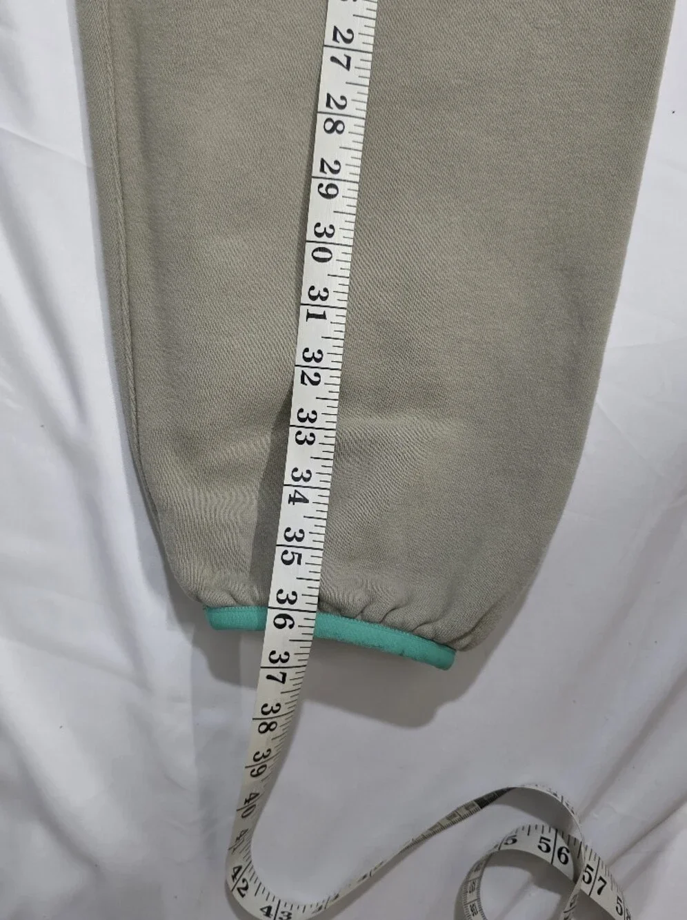 Fear of God Essentials Mens Sweatpants Tan Fleece Joggers